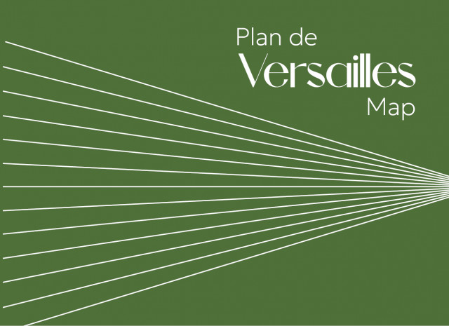 Plan touristique de Versailles - Plan pliable