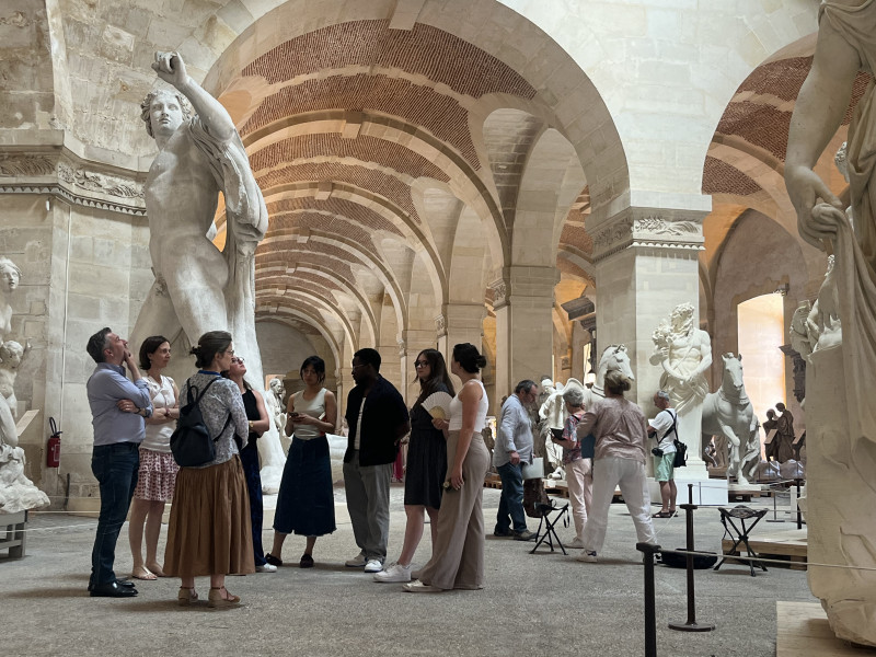 Galería de esculturas y moldes – visita guiada de la Oficina de Turismo de Versalles Grand Parc