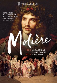 Affiche Exposition Molière la Fabrique d'une gloire nationale