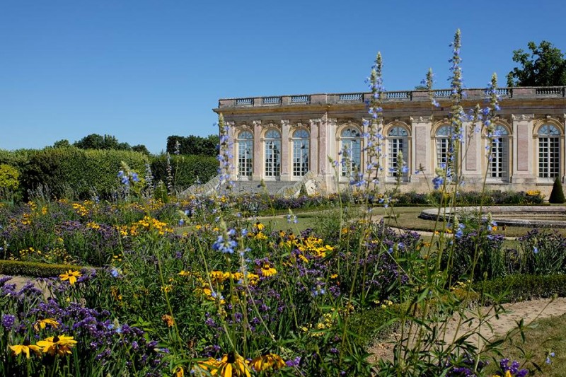 The gardens of the Grand Trianon in bloom