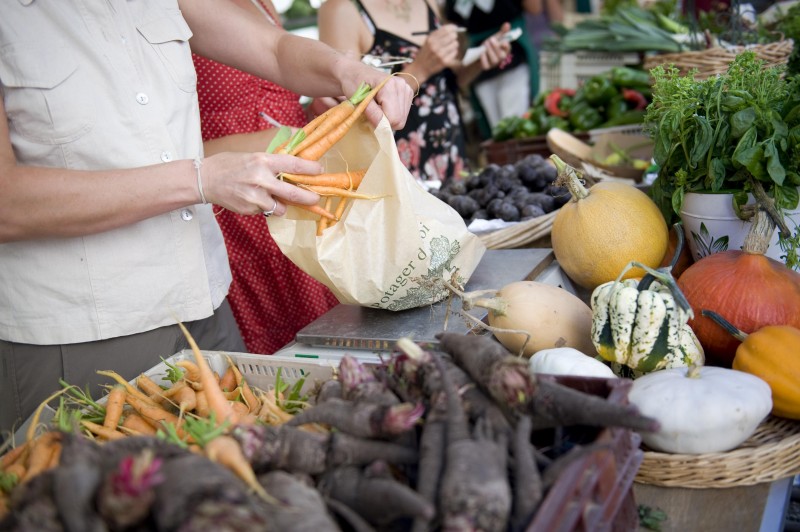 Marché du potager du roi à Versailles