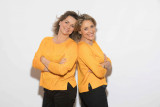 Eleonore Pahlawan and Céline Caillat di Paola