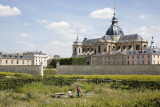 Vue sur la Cathédrale Saint Louis depuis le Potager du Roi