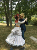 dans le parc Vieljeux à Bougival