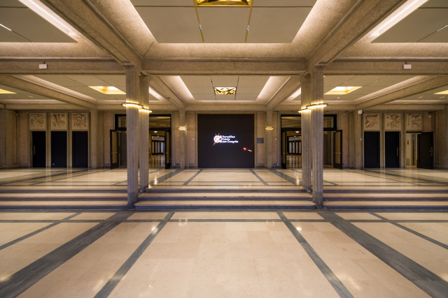 Hall d'accueil Palais des Congrès