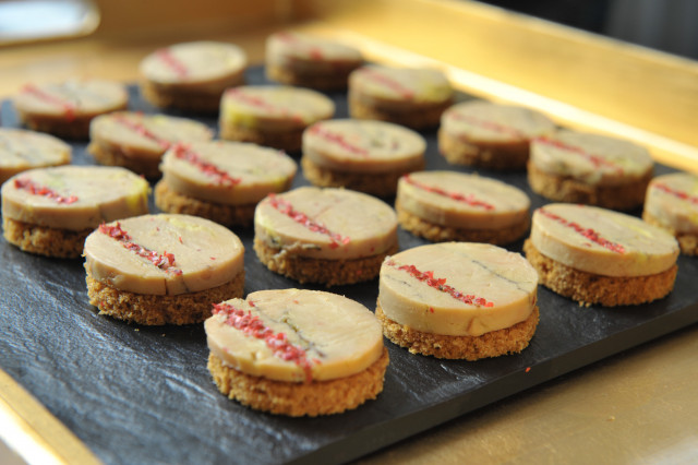 Pièces cocktails Foie gras