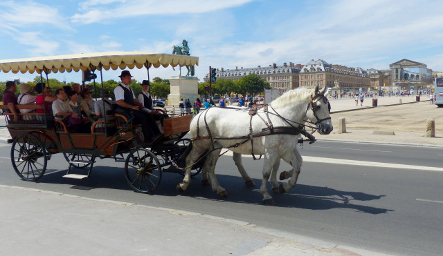 Les calèches de Versailles