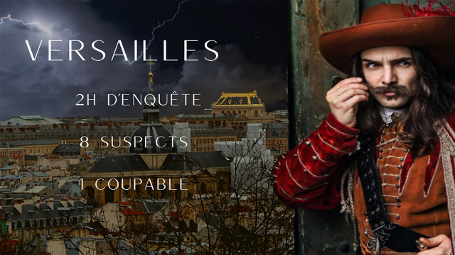 Jeu de piste historique en extérieur : L'affaire des poisons_Versailles - © Mysteries Hunt Jeu de piste historique en extérieur : L'affaire des poisons_Versailles