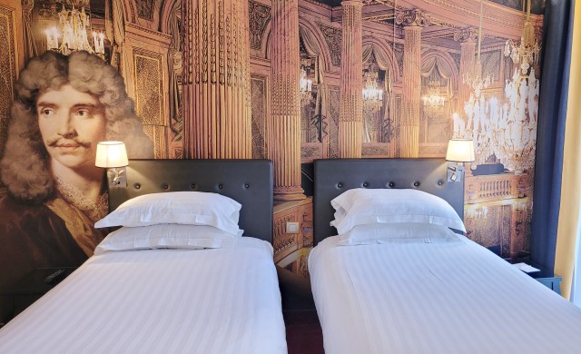 Chambre twin hôtel le Versailles