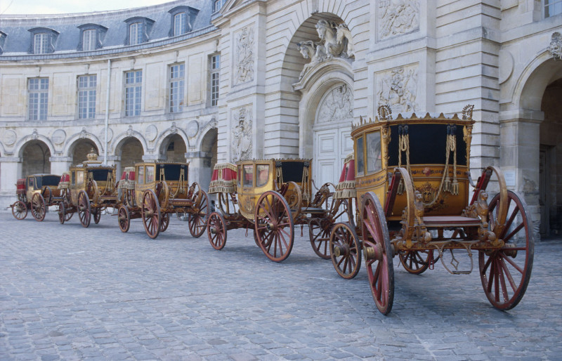 Galerie des Carrosses - © RMN-GP Château de Versailles Gérard Blot Galerie des Carrosses