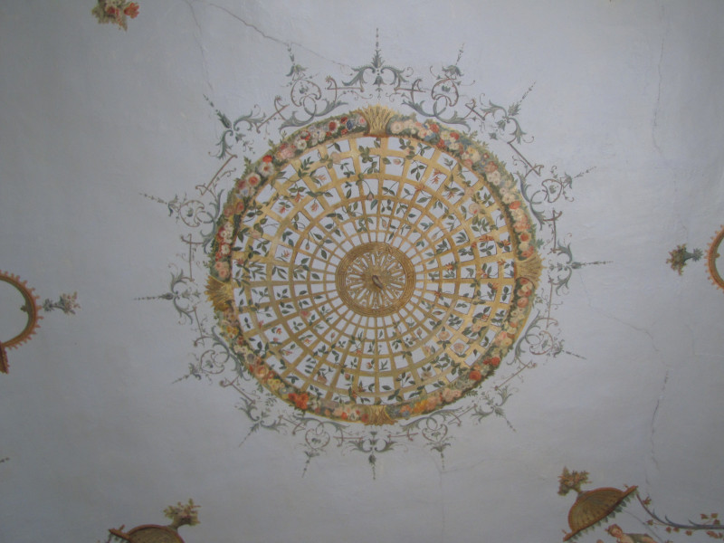 Plafond de la pièce de repos