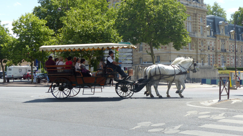 Les calèches de Versailles