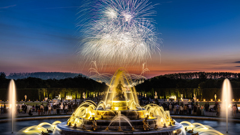Grandes Eaux Nocturnes - © Château de Versailles Grandes Eaux Nocturnes