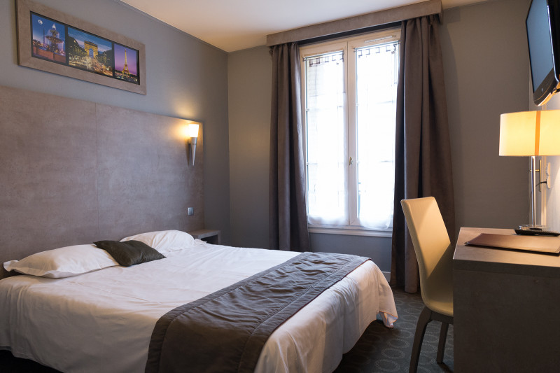 Chambre double - © Hôtel Le Home Saint Louis Chambre double