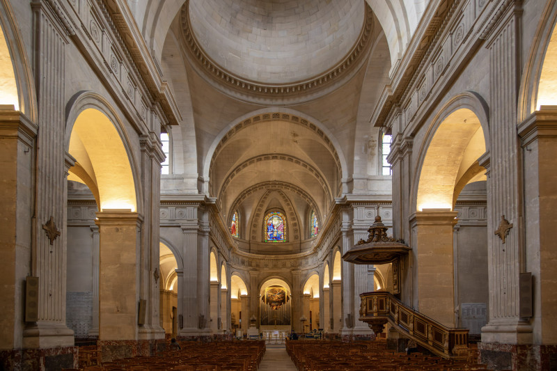 Eglise Notre-Dame Versailles - © Laure DENIS Place Hoche Versailles, ville de versailles, incontournable versailles, que faire à Versailles, eglise Notre-Dame, à ne pas manquer Versailles, sortir à Paris