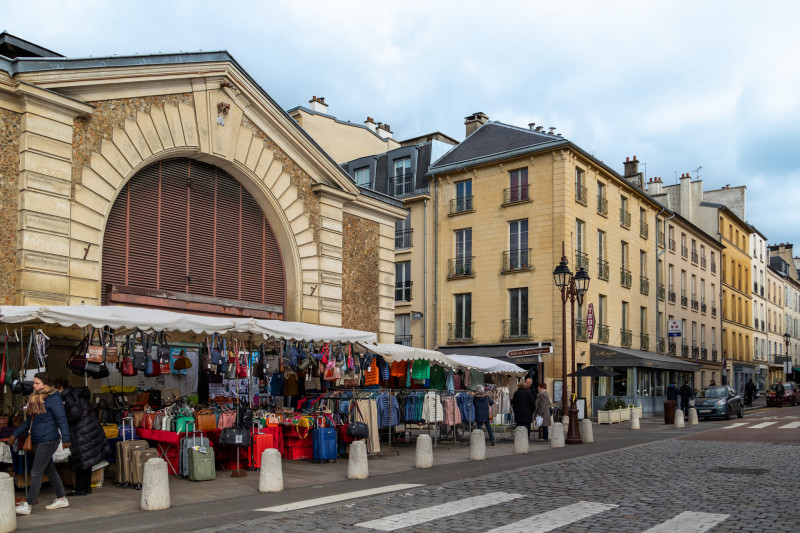 Marché Notre-Dame Versailles - © Laure DENIS Marché Notre-Dame Versailles