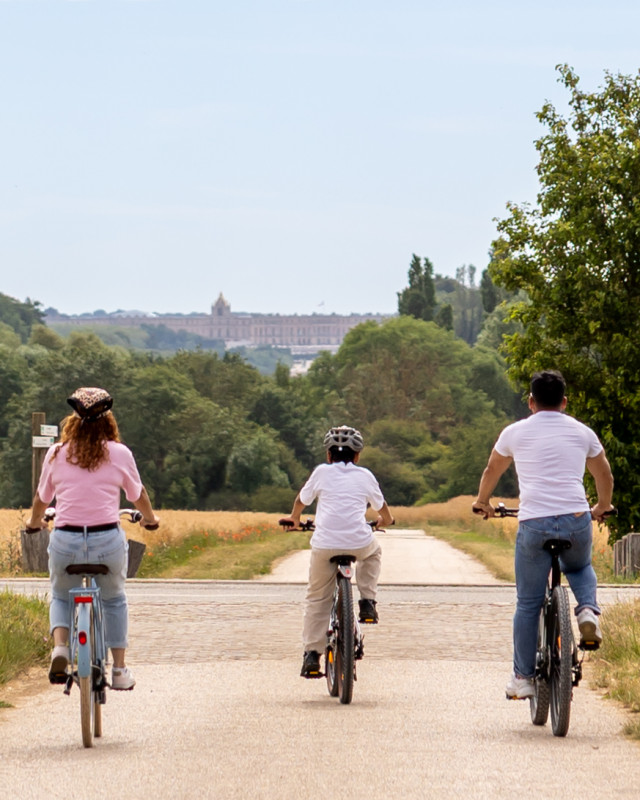 Versailles en famille - balade à vélo Plaine de Versailles