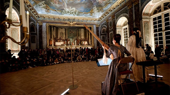 parcours-du-roi-concert-duo-chant-harpe-chateau-de-versailles-spectacle - © Agathe Poupeney