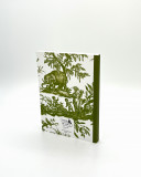 Carnet Toile de Jouy - A6 Vert souvenir boutique