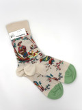 Chausettes Toile de Jouy -  La Jardinière, cadeau, souvenir 