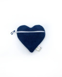 Clair'ette Astuces - Pochette Coeur bleu, Fait main, versailles