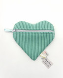 Clair'ette Astuces - Heart-Shaped Pouches, Gift Bags, Textiles