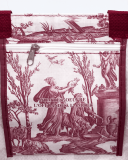 Sac réutilisable Rouge - Musée de la Toile de Jouy