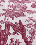 Sac réutilisable Rouge - Musée de la Toile de Jouy