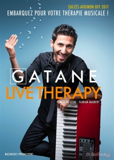 Affiche GATANE, Live Therapy
