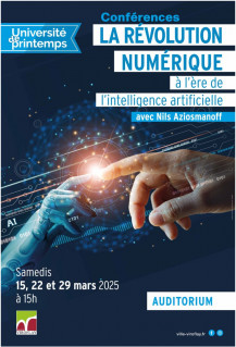 Viroflay Auditorium - Lecture: Man invents the tool that shapes man..._Viroflay