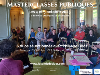 Clase magistral de Lied y Melodía con Philippe Biros en la Villa Viardot – Sesión pública_Bougival