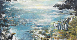 Espace Richaud - Visite rencontre avec Christiane Rosset, peintre officiel de la Marine_Versailles