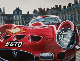 Carré à la farine - Exposition Peintures de Dominique Leonard_Versailles