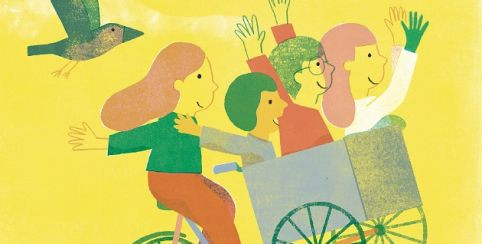 Le vélo sans les mains