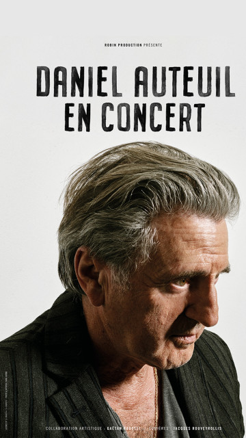 Daniel Auteuil en concert au Palais des Congrès de Versailles