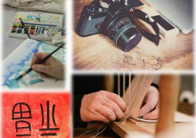 Université Ouverte - Exposition des ateliers artistiques de l'UOV_Versailles
