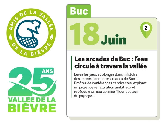 Les arcades de Buc : l'eau circule à travers la vallée_Buc