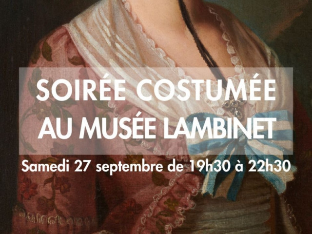 Soirée costumée au Musée Lambinet_Versailles