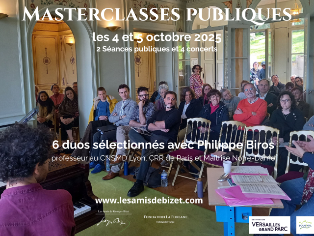 Lied and Mélodie Masterclass with Philippe Biros at the Villa Viardot – Public Session_Bougival
