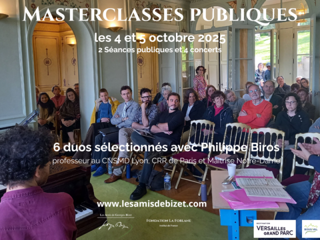 Clase magistral de Lied y Melodía con Philippe Biros en la Villa Viardot – Sesión pública_Bougival