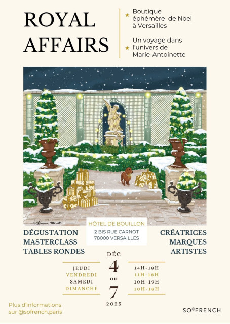 ROYAL AFFAIRS - boutique éphémère_Versailles