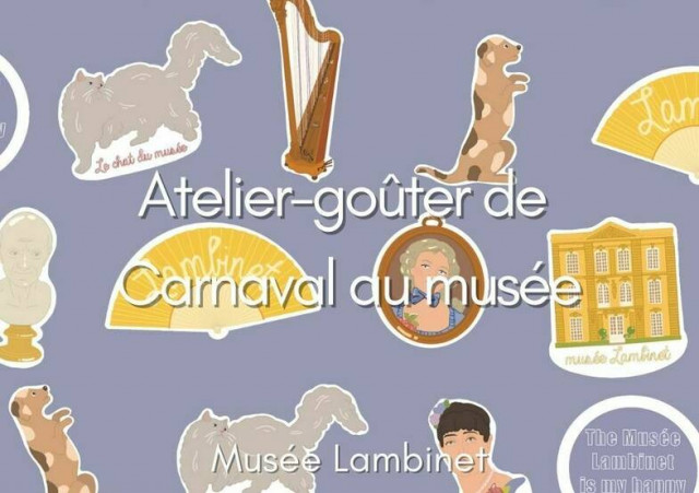 Museo Lambinet - Taller-merienda de Carnaval en el museo_Versailles