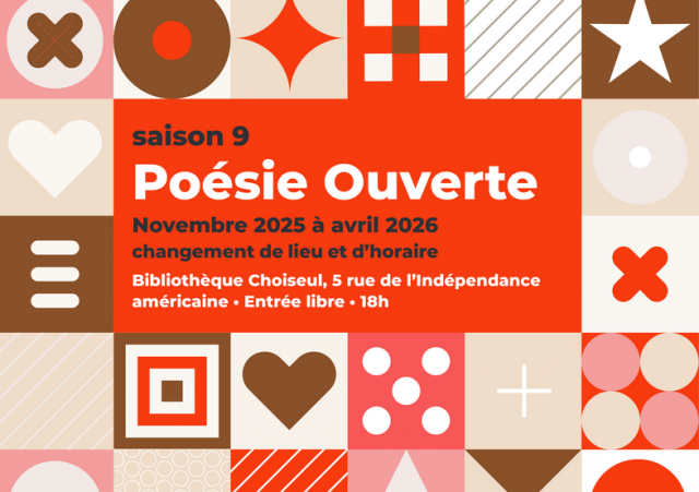 Bibliothèque Choiseul - Open Poetry - Fabienne Raphoz_Versailles