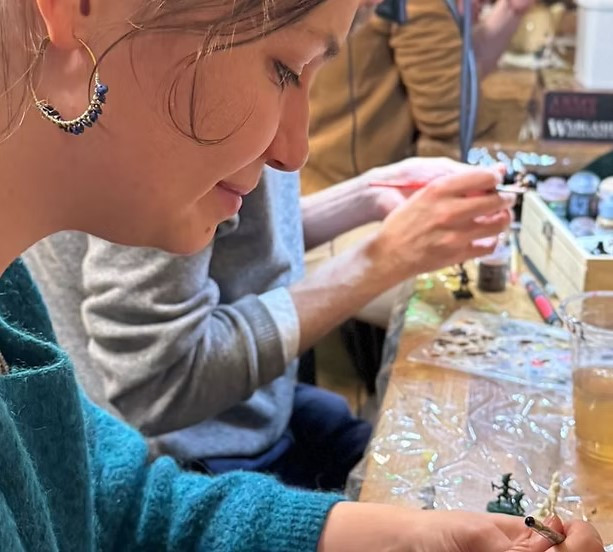 Cool Beans - velada de pintura sobre figuritas_Versailles