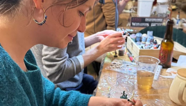 Cool beans - Atelier | Peinture sur figurine_Versailles