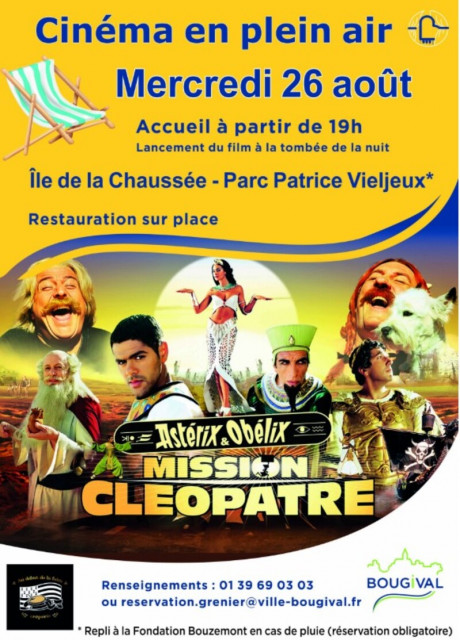 Cine al aire libre : Astérix et Obélix – Mission Cléopâtre_Bougival