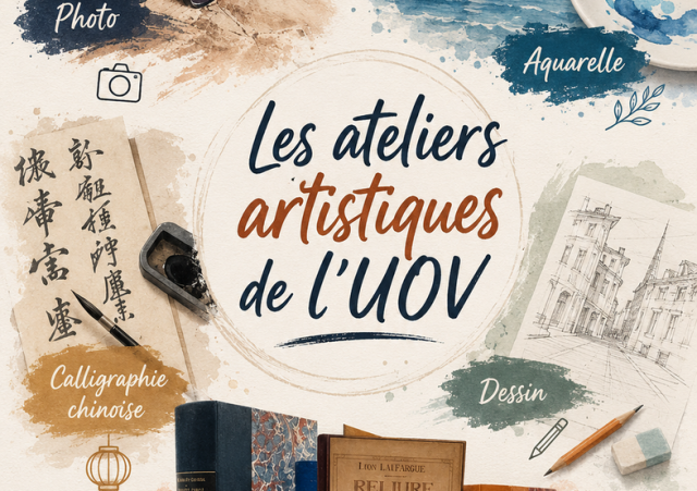 Université Ouverte - Exposition des ateliers artistiques de l'UOV_Versailles