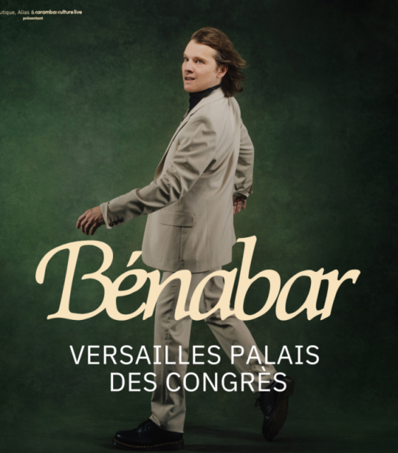 Versailles Palais des Congrès - Bénabar : Tournée 2026_Versailles