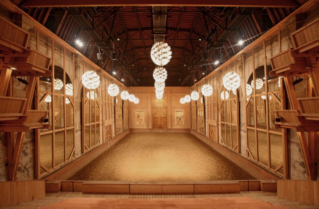 Le manège de l'Académie équestre