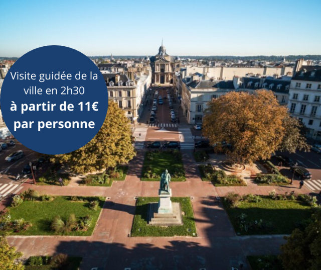 visite guidée de la ville de Versailles